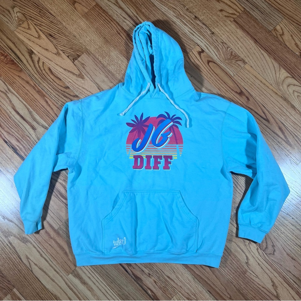 JG DIFF JUNGLE DIFFERENCE BETTER JUNGLER WINS League Of Legends Hoodie Size XL